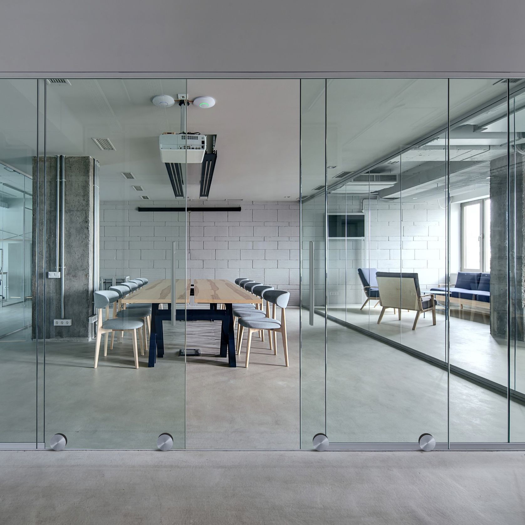 Rolline™ Frameless Glass Sliding Door System gallery detail image