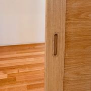 Setto Long Rounded - Timber Door Handle - SDH010b gallery detail image