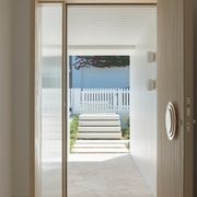 Deko Curved Rings  - Timber Door Handle - TDH013c gallery detail image