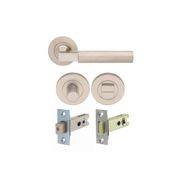 Zanda Zurich Door Handle Lever Set on Round Rose gallery detail image