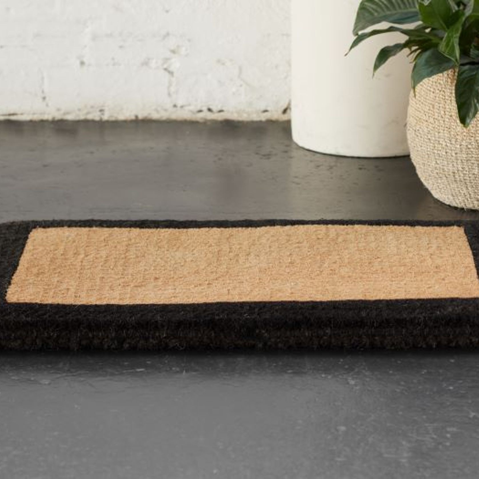 Welina Natural Coir Door Mat gallery detail image