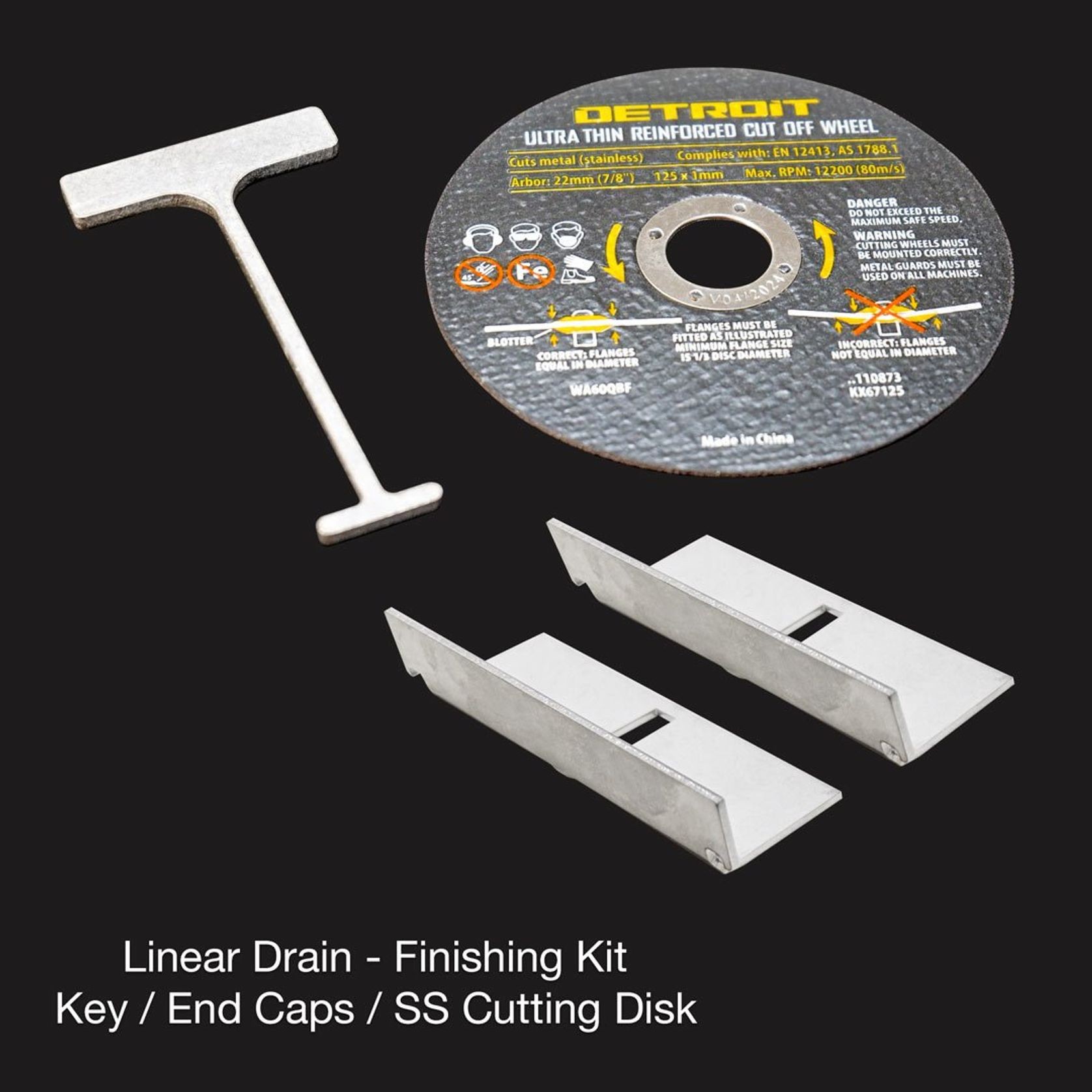 Linear Drain Finishing Kit gallery detail image