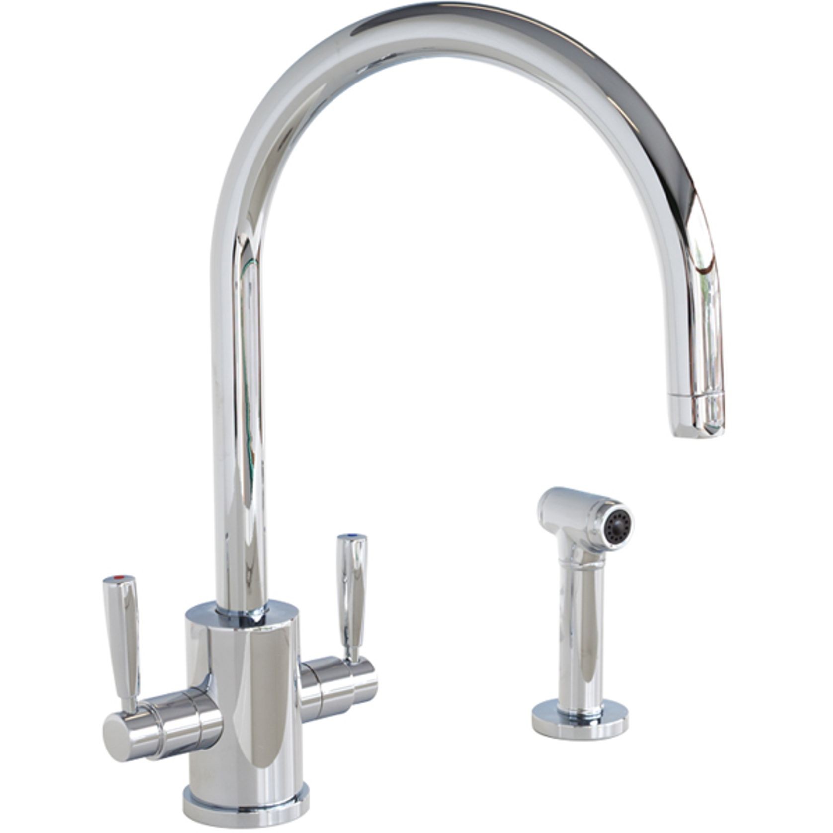 Perrin & Rowe Orbiq Kitchen Tap With Spray Rinse gallery detail image