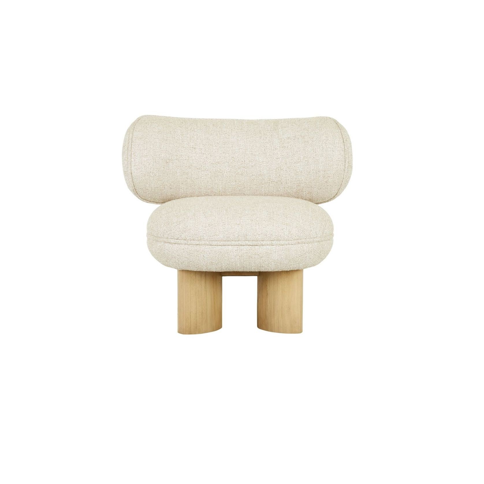 Arturo Timber Leg Occasional Chair gallery detail image