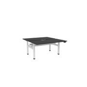 Haven Electric Double Sided Desk - Scallop Top gallery detail image