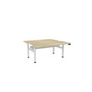 Haven Electric Double Sided Desk - Radius Top gallery detail image