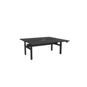 Haven Electric Double Sided Desk - Scallop Top gallery detail image