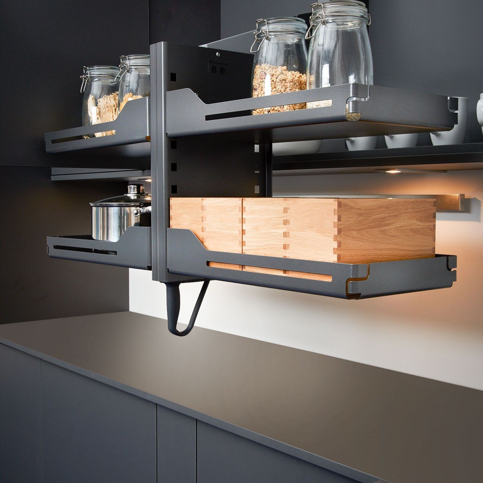 Peka Pegasus Pull-down Shelf lift gallery detail image