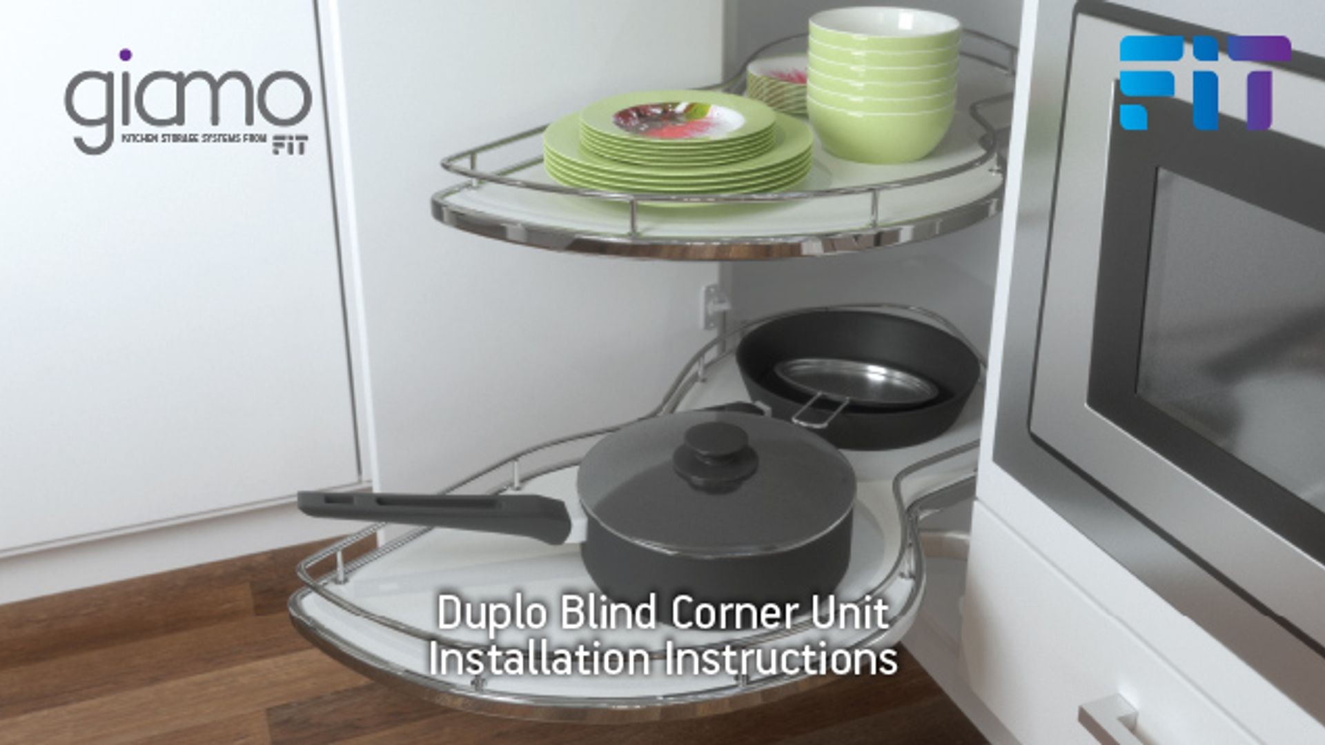 FIT Giamo Duplo for Blind Corner Cabinets gallery detail image