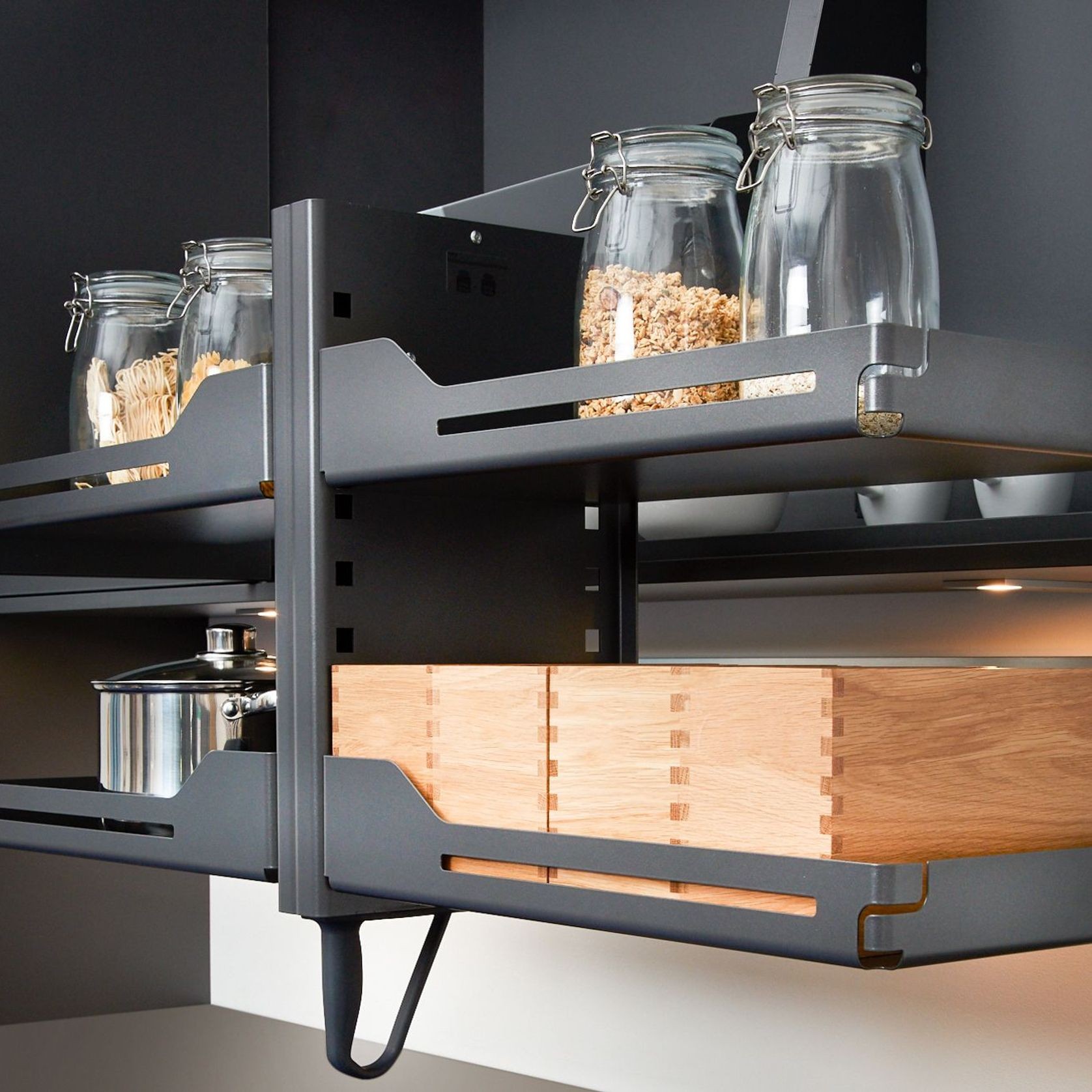 Peka Pegasus Pull-down Shelf lift gallery detail image