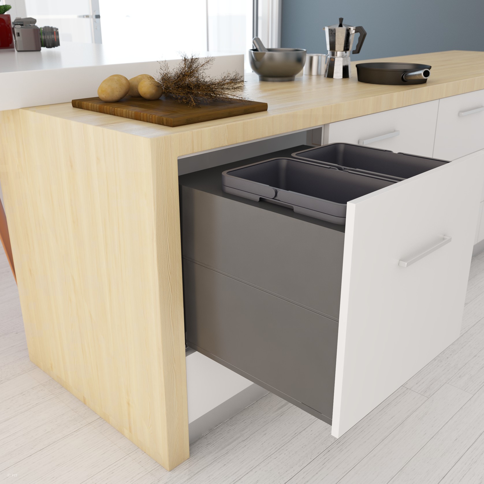 Tanova Kitchen Bins To Suit Legrabox Drawers gallery detail image
