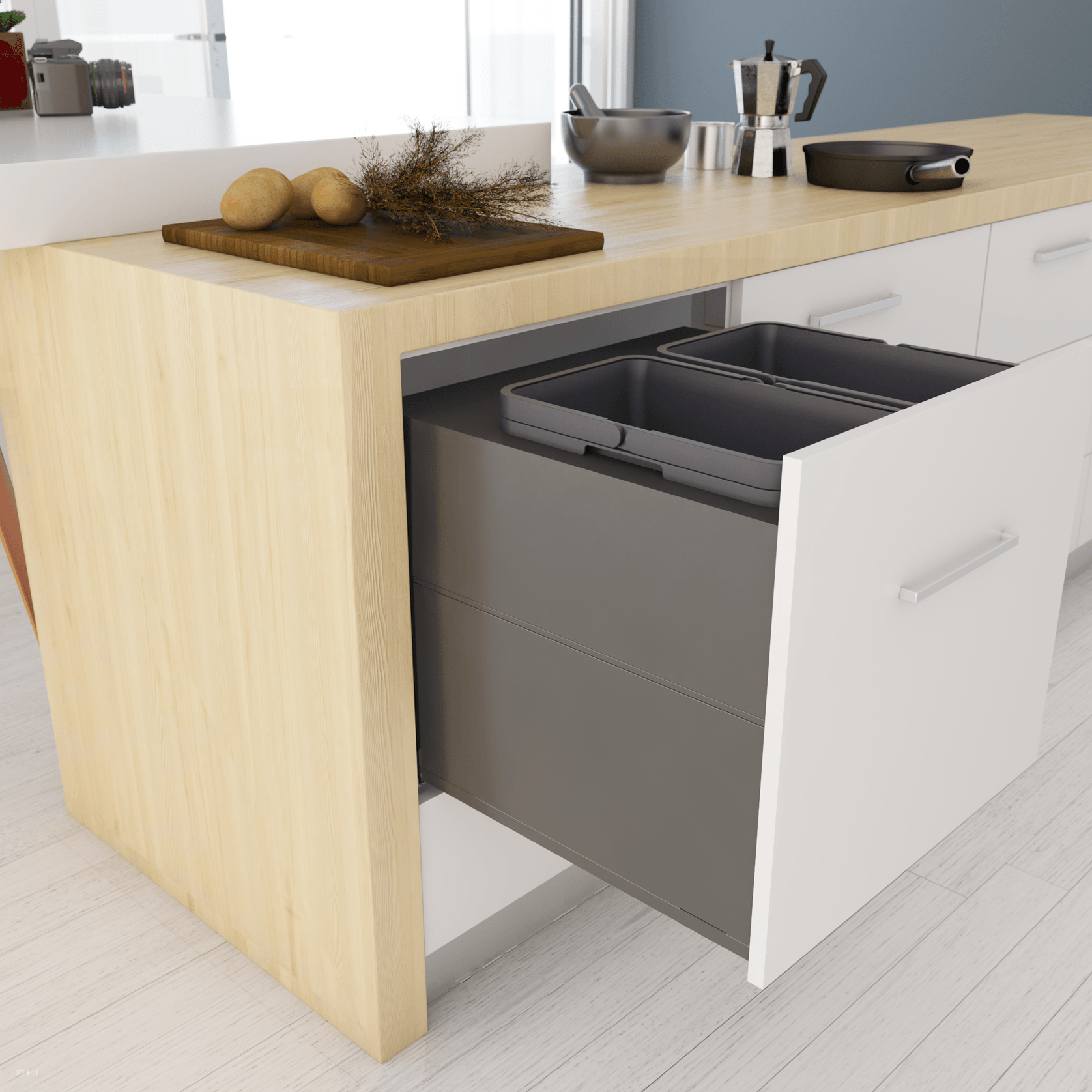 Tanova Kitchen Bins To Suit Legrabox Drawers gallery detail image