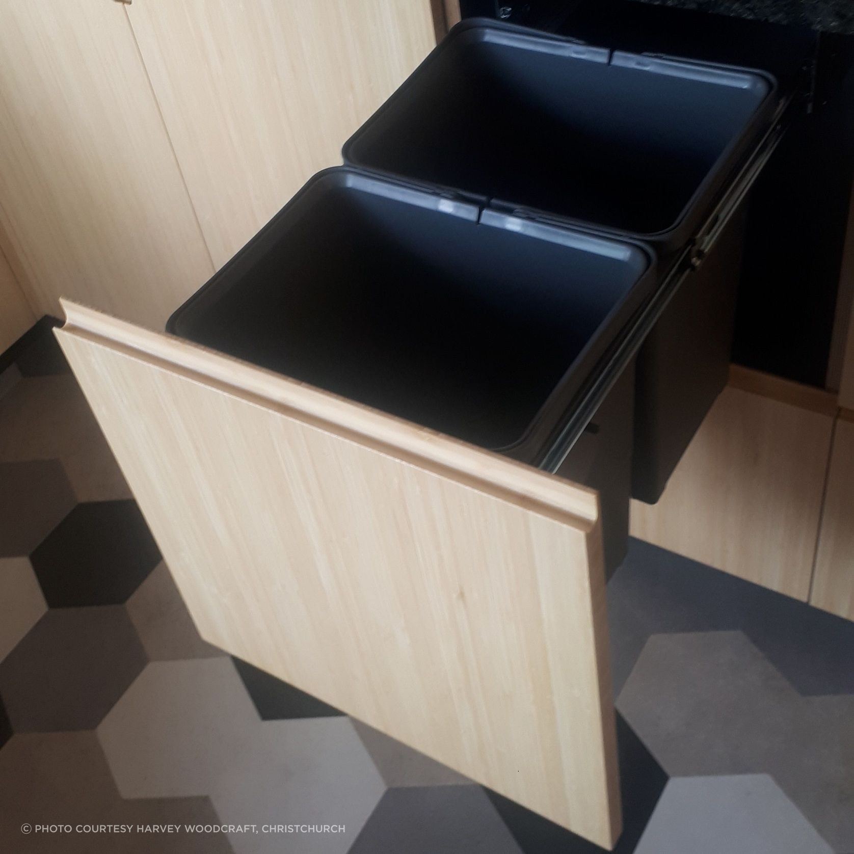 Tanova Simplex Pull Out Kitchen Bins gallery detail image