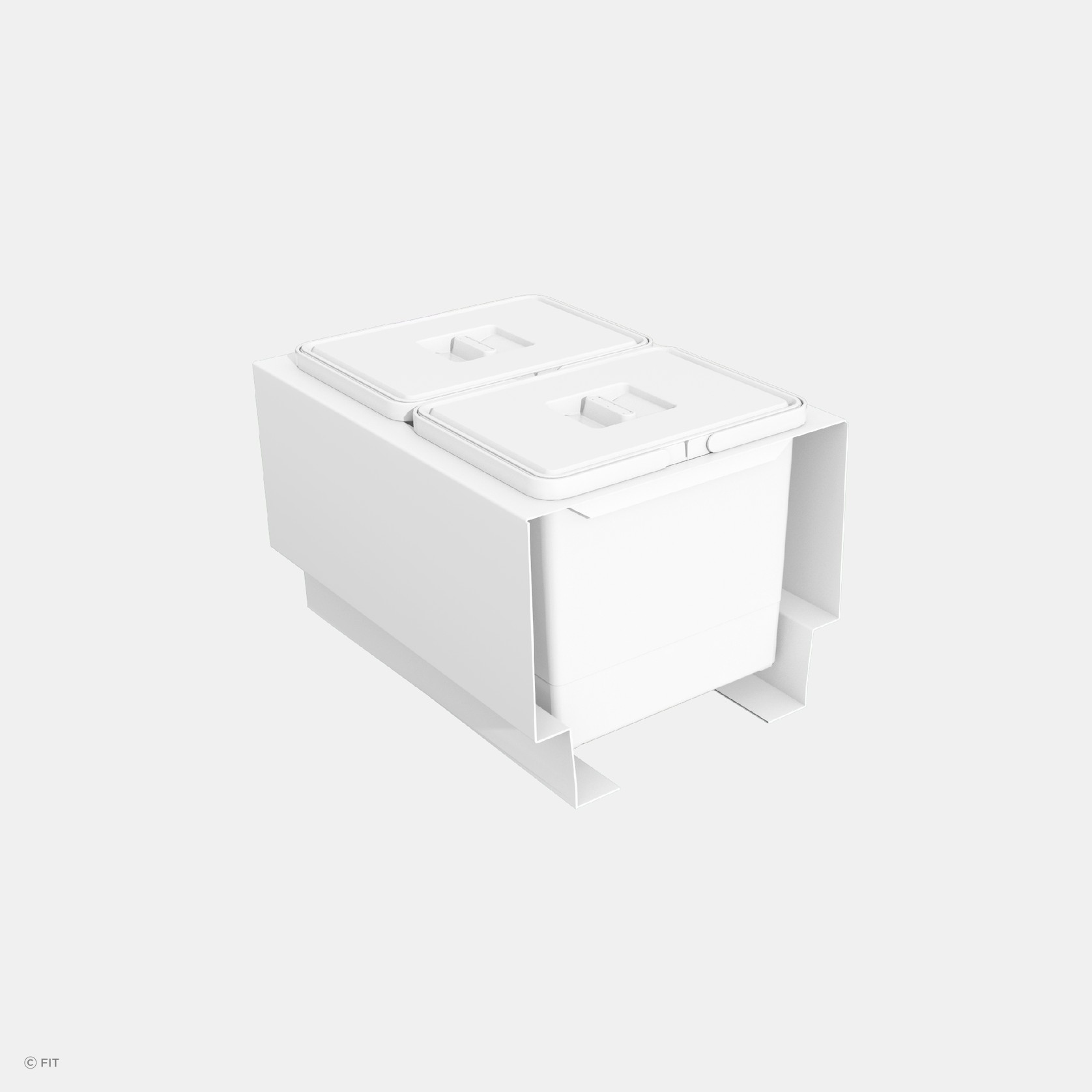 Tanova Kitchen Bin Frame & Buckets gallery detail image