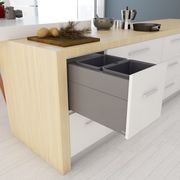 Tanova Designer Series 2 Pull Out Kitchen Bin gallery detail image