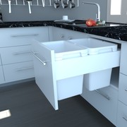 Tanova Simplex Plus Pull Out Kitchen Bin gallery detail image