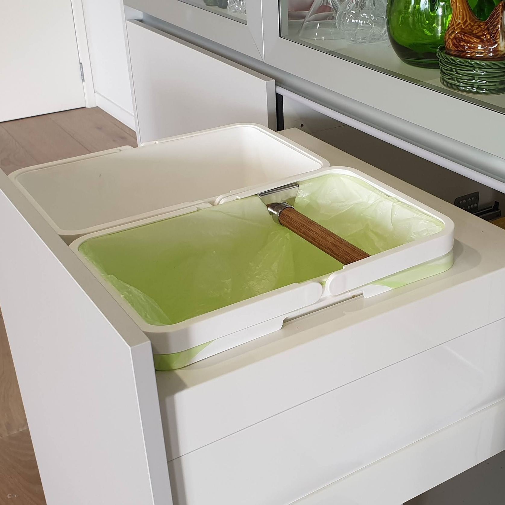 Tanova Designer Series 2 Pull Out Kitchen Bin gallery detail image