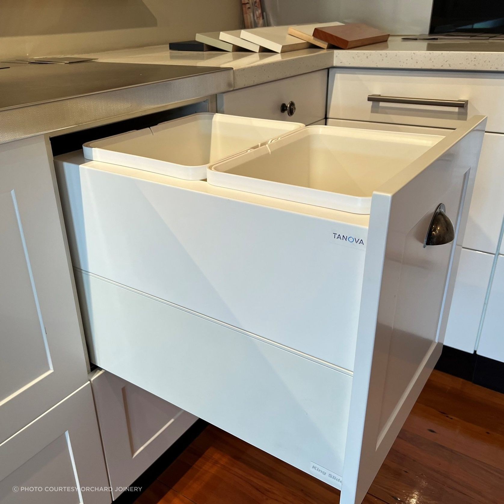 Tanova Designer Series 2 Pull Out Kitchen Bins gallery detail image