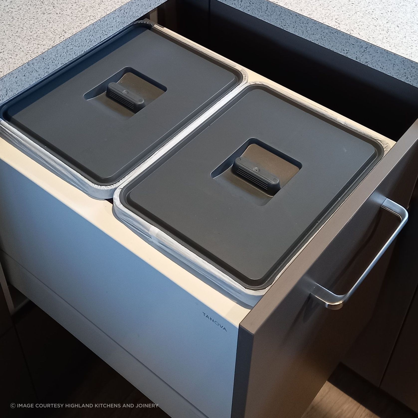 Tanova Kitchen Bin Frame & Buckets gallery detail image