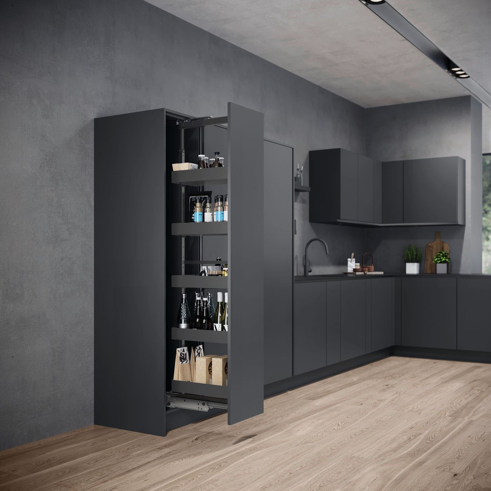 Essentio® by Vauth-Sagel: VS TAL Larder Pull Out Pantry gallery detail image