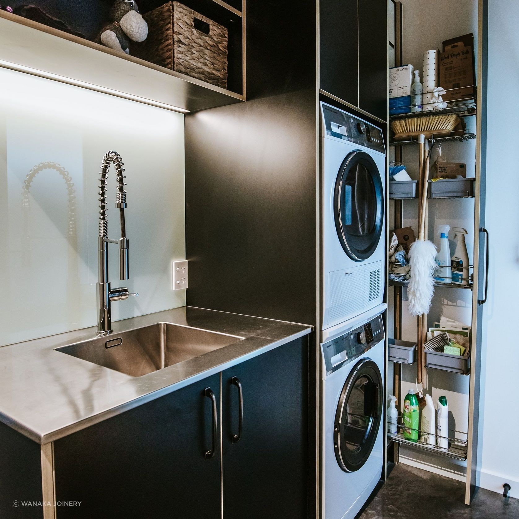 VS TAL Broom Tall Broom and Cleaner Pull Out Storage gallery detail image