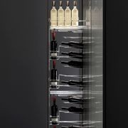 VIBO Pullout Bottle Rack 150 Cabinet - Galaxy Chrome gallery detail image