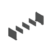 Bottle Set for Narrow Steel Frame gallery detail image