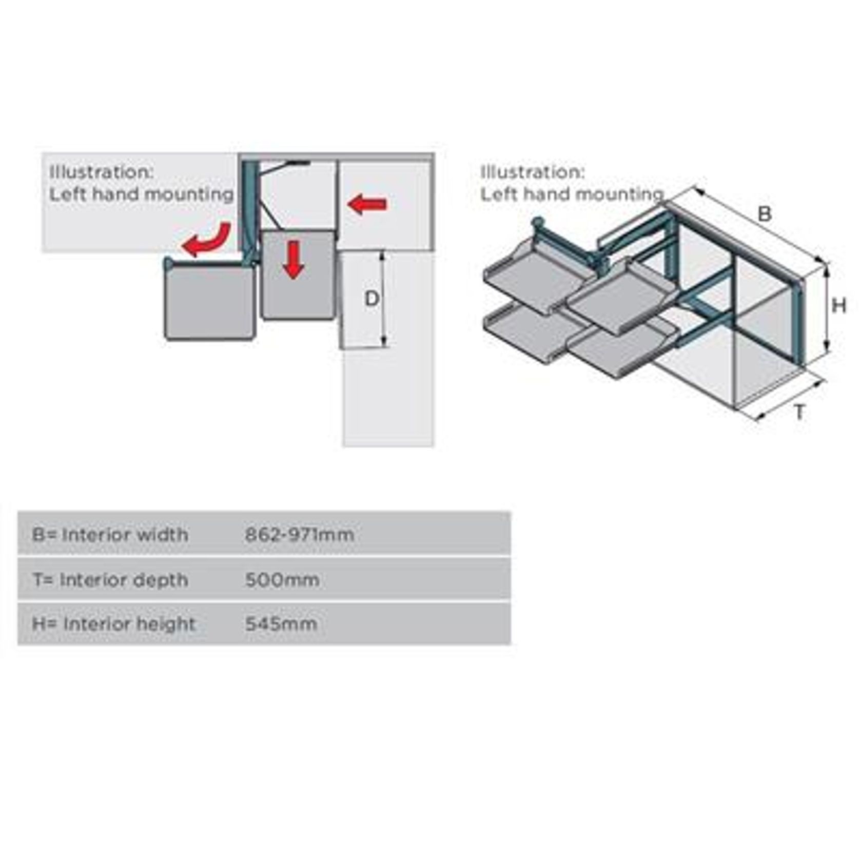 Peka Magic Corner (Left) | Storage Kit gallery detail image