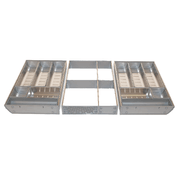 Inoxa Stainless Steel Drawer Organising System gallery detail image