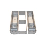 Inoxa Stainless Steel Drawer Organising System gallery detail image