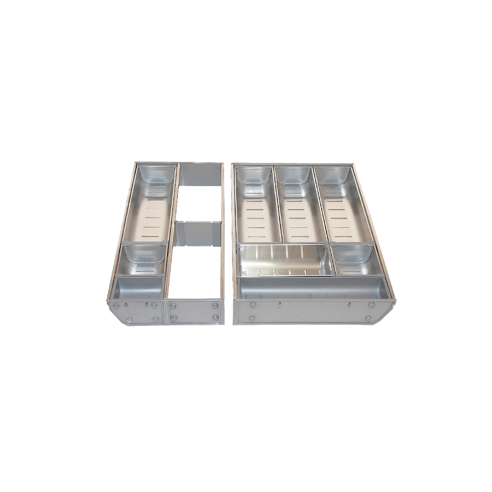 Inoxa Stainless Steel Drawer Organising System gallery detail image