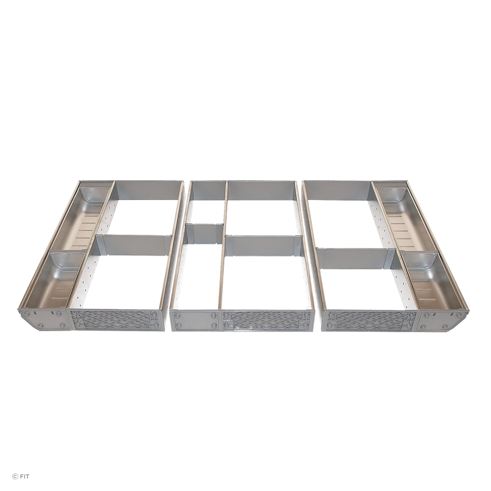 Inoxa Stainless Steel Drawer Organising System gallery detail image
