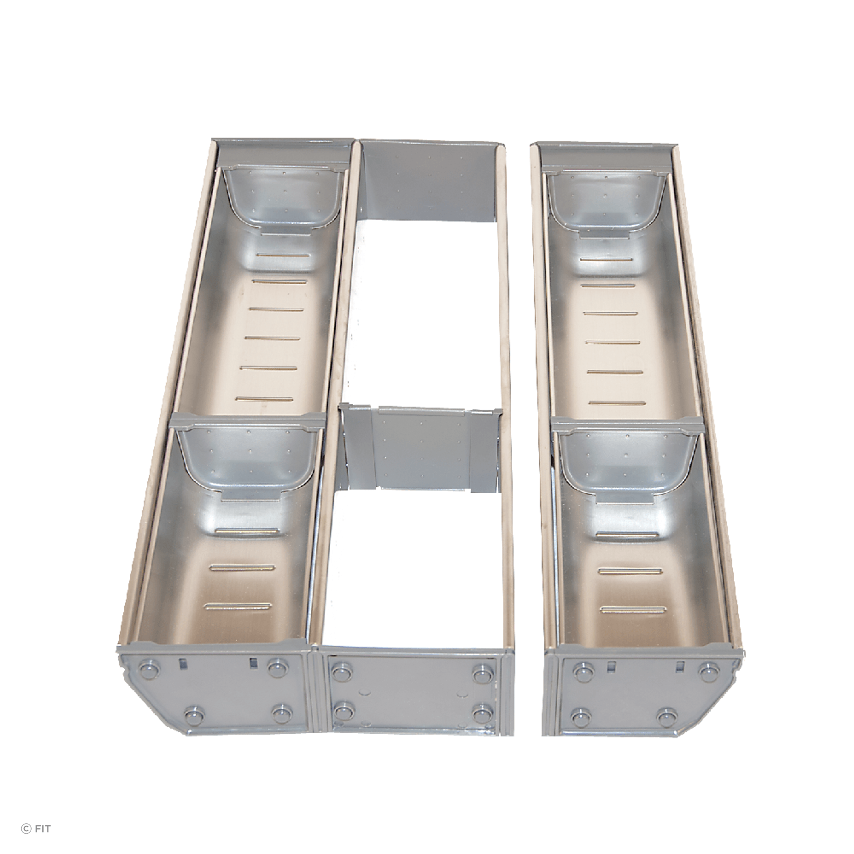 Inoxa Stainless Steel Drawer Organising System gallery detail image