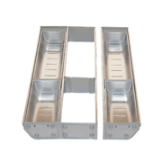 Inoxa Stainless Steel Drawer Organising System gallery detail image