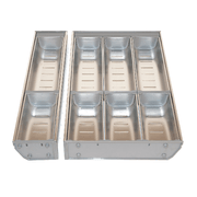 Inoxa Stainless Steel Drawer Organising System gallery detail image