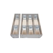 Inoxa Stainless Steel Drawer Organising System gallery detail image