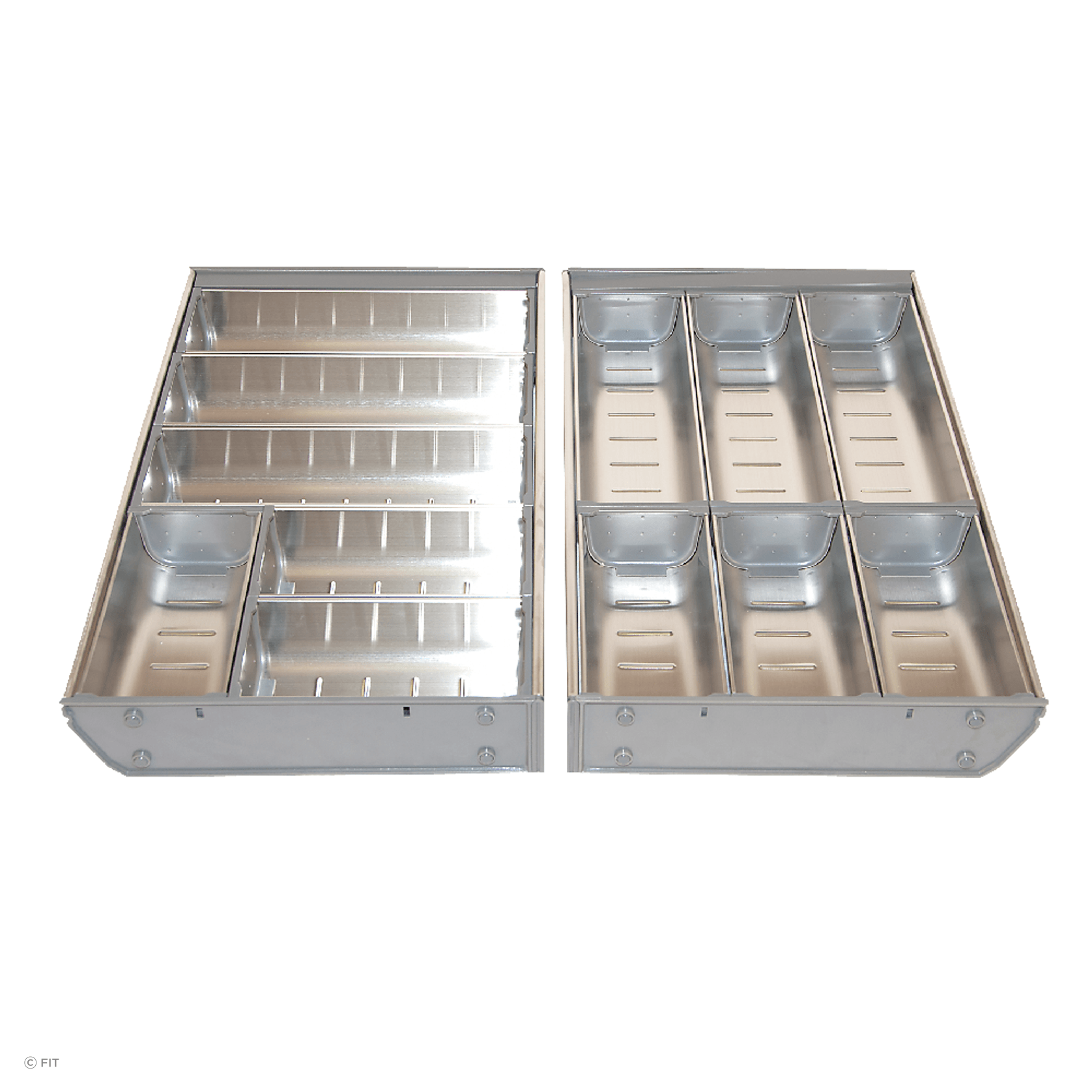 Inoxa Stainless Steel Drawer Organising System gallery detail image