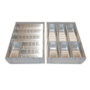 Inoxa Stainless Steel Drawer Organising System gallery detail image