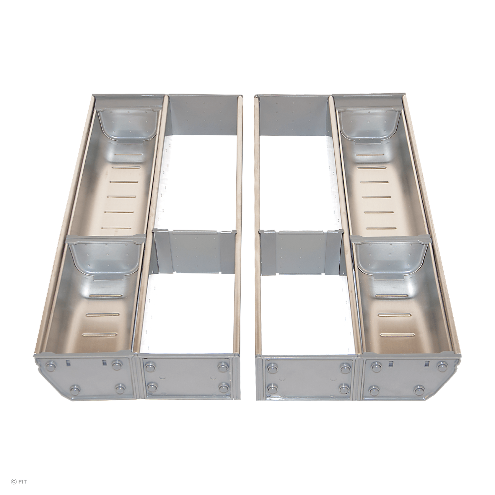 Inoxa Stainless Steel Drawer Organising System gallery detail image