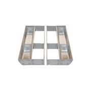 Inoxa Stainless Steel Drawer Organising System gallery detail image