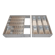 Inoxa Stainless Steel Drawer Organising System gallery detail image