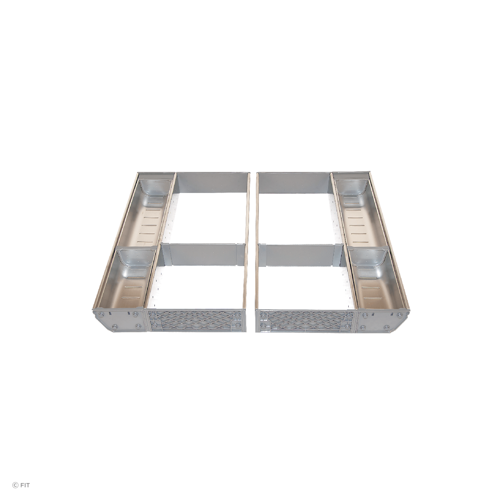 Inoxa Stainless Steel Drawer Organising System gallery detail image