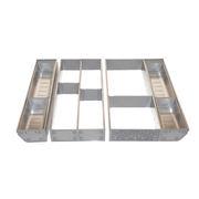 Inoxa Stainless Steel Drawer Organising System gallery detail image