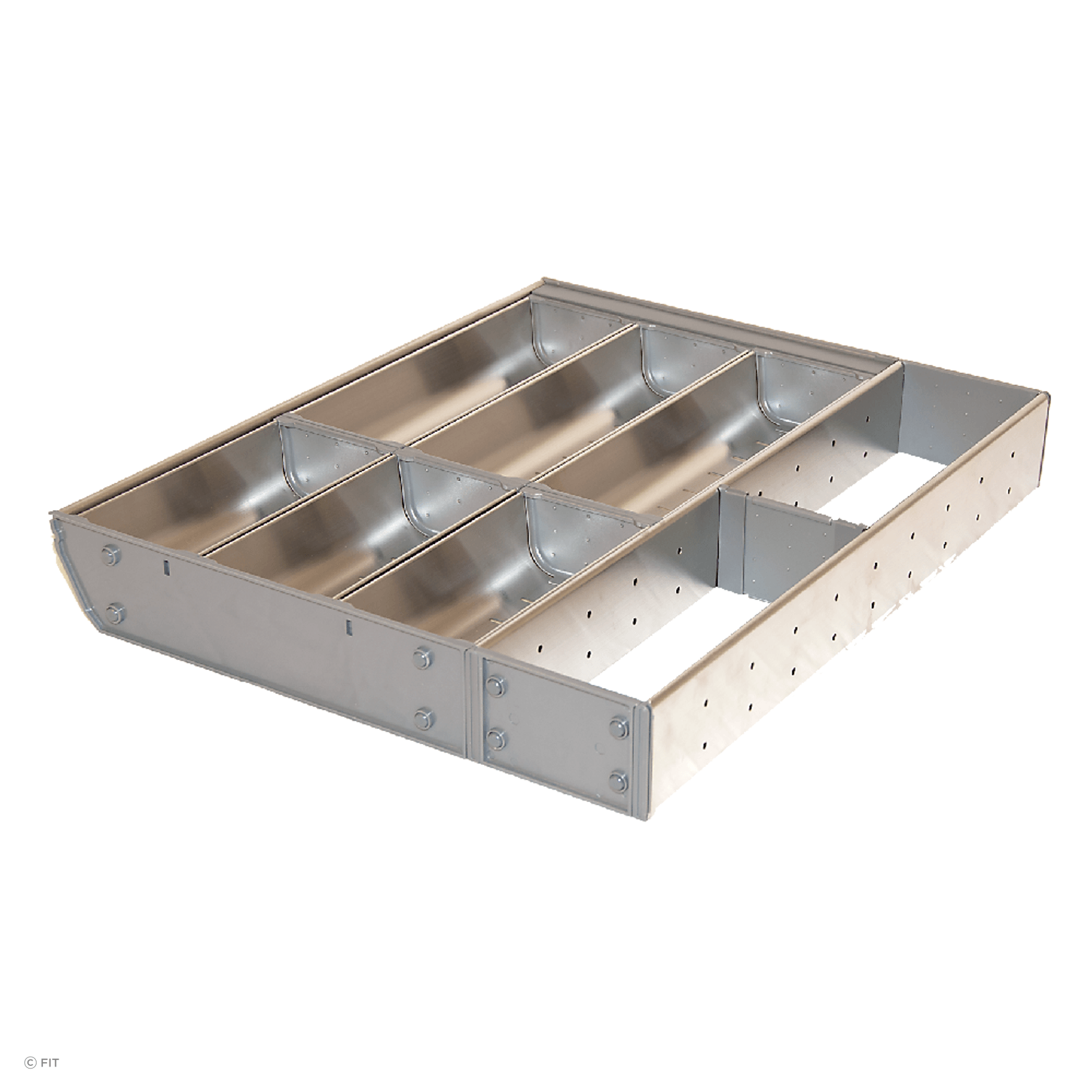Inoxa Stainless Steel Drawer Organising System gallery detail image