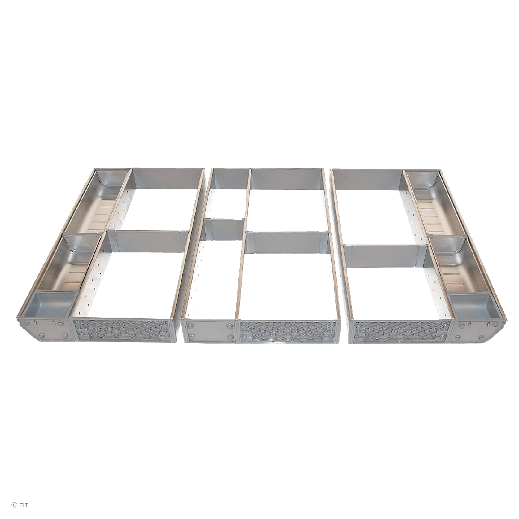 Inoxa Stainless Steel Drawer Organising System gallery detail image