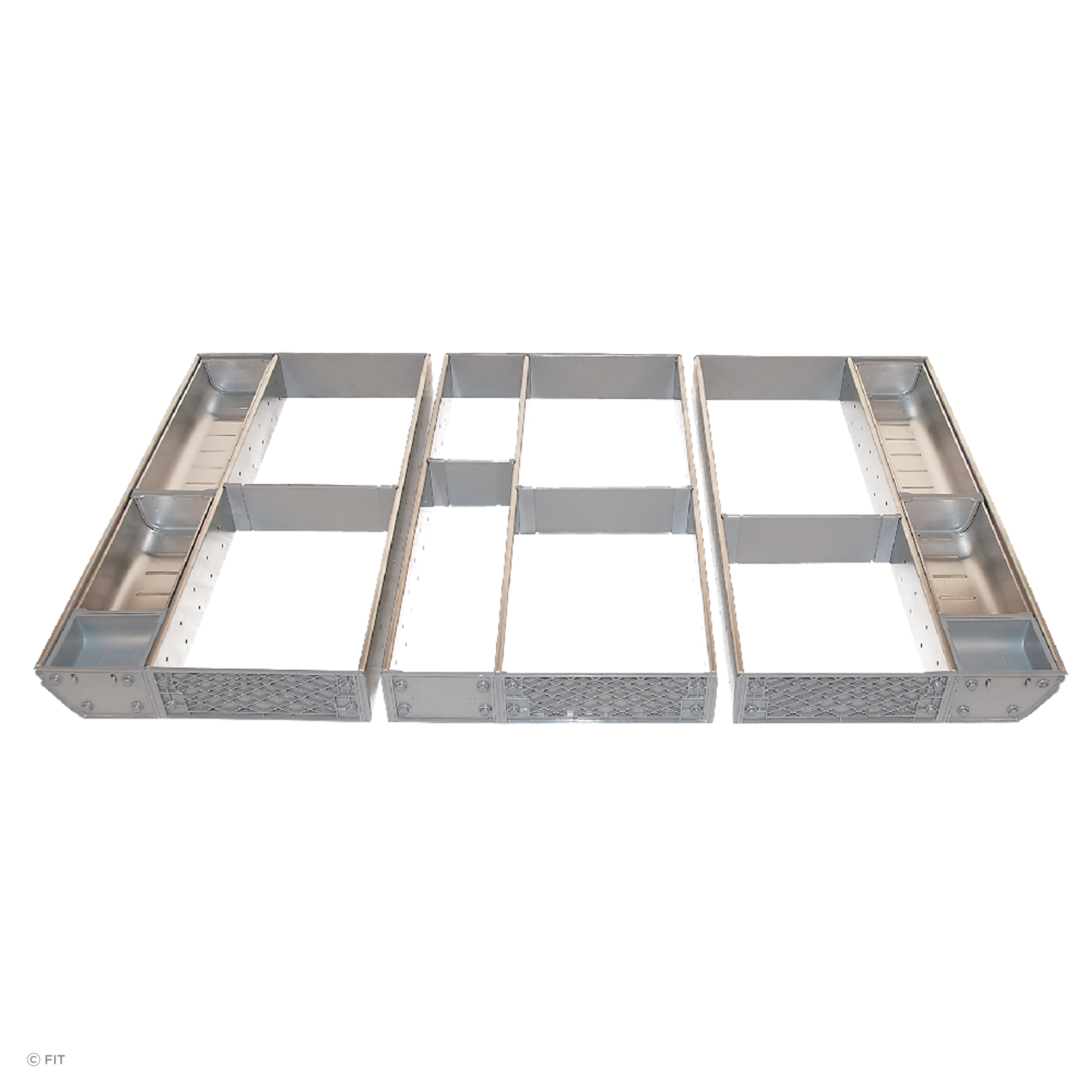 Inoxa Stainless Steel Drawer Organising System gallery detail image