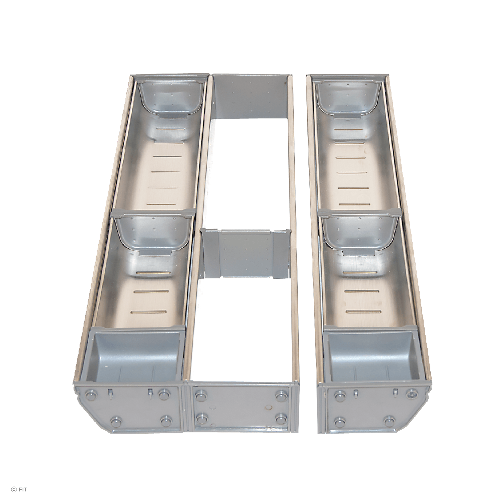 Inoxa Stainless Steel Drawer Organising System gallery detail image