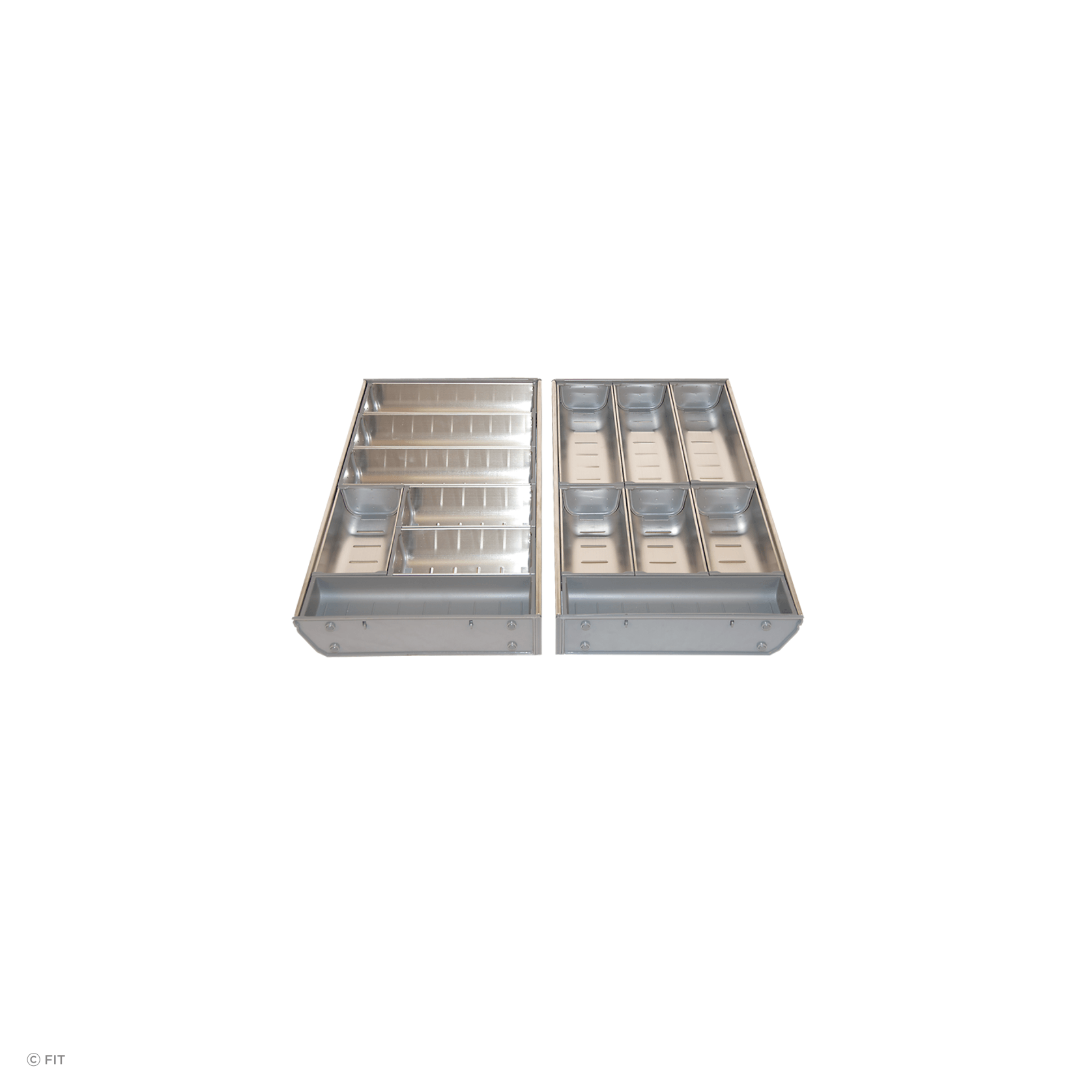 Inoxa Stainless Steel Drawer Organising System gallery detail image