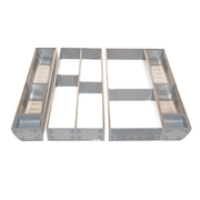 Inoxa Stainless Steel Drawer Organising System gallery detail image