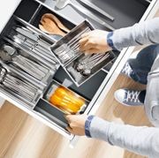 1/4 Square Stainless Steel Tray gallery detail image